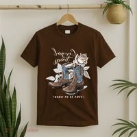 Reverse Cowgirl Spirit Born To Be Free Boots T-Shirt thumb 2
