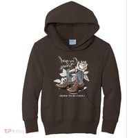 Reverse Cowgirl Spirit Born To Be Free Boots Kids Hoodie thumb 0