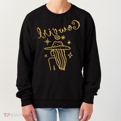 Reverse Cowgirl Script Stars Logo Women's Sweatshirt