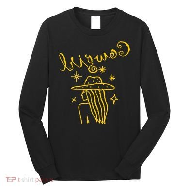 Reverse Cowgirl Script Stars Logo Long Sleeve Shirt