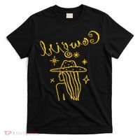 Reverse Cowgirl Script Stars Logo T-Shirt thumb 0