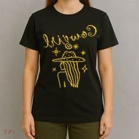 Reverse Cowgirl Script Stars Logo T-Shirt thumb 4