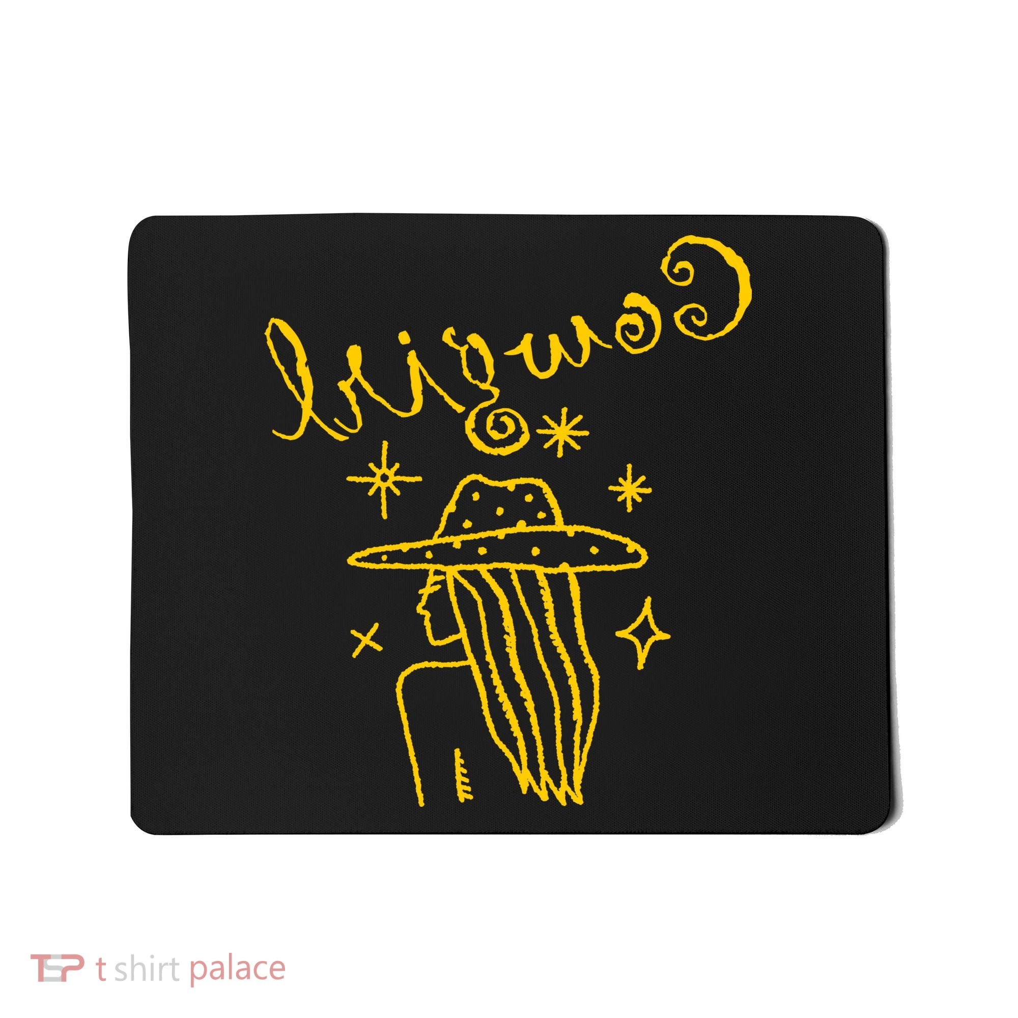 Reverse Cowgirl Script Stars Logo Mousepad
