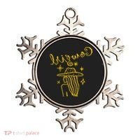 Reverse Cowgirl Script Stars Logo Ornament thumb 0