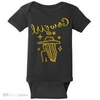 Reverse Cowgirl Script Stars Logo Baby Bodysuit thumb 0