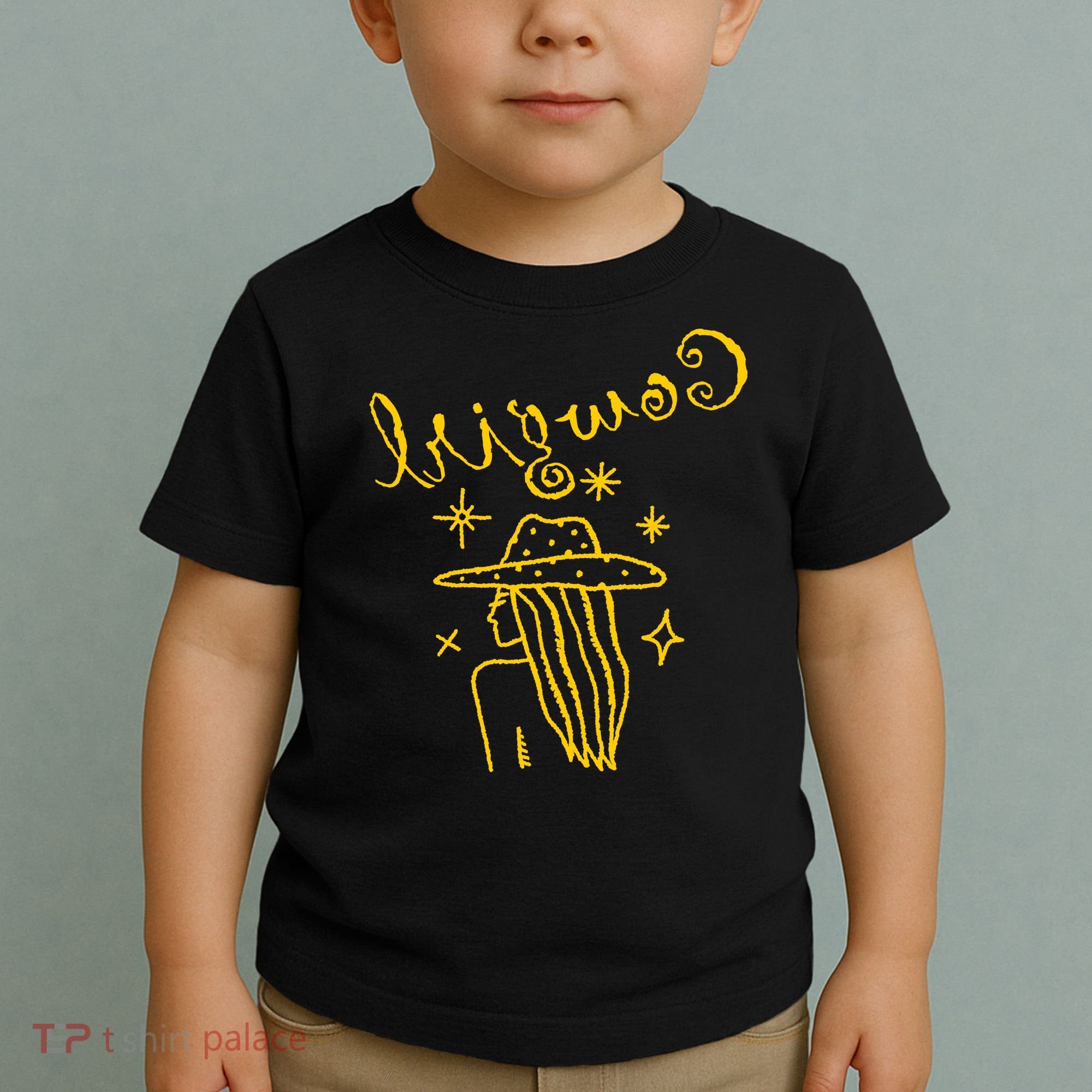 Reverse Cowgirl Script Stars Logo Toddler T-Shirt