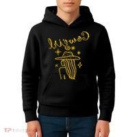 Reverse Cowgirl Script Stars Logo Kids Hoodie thumb 4