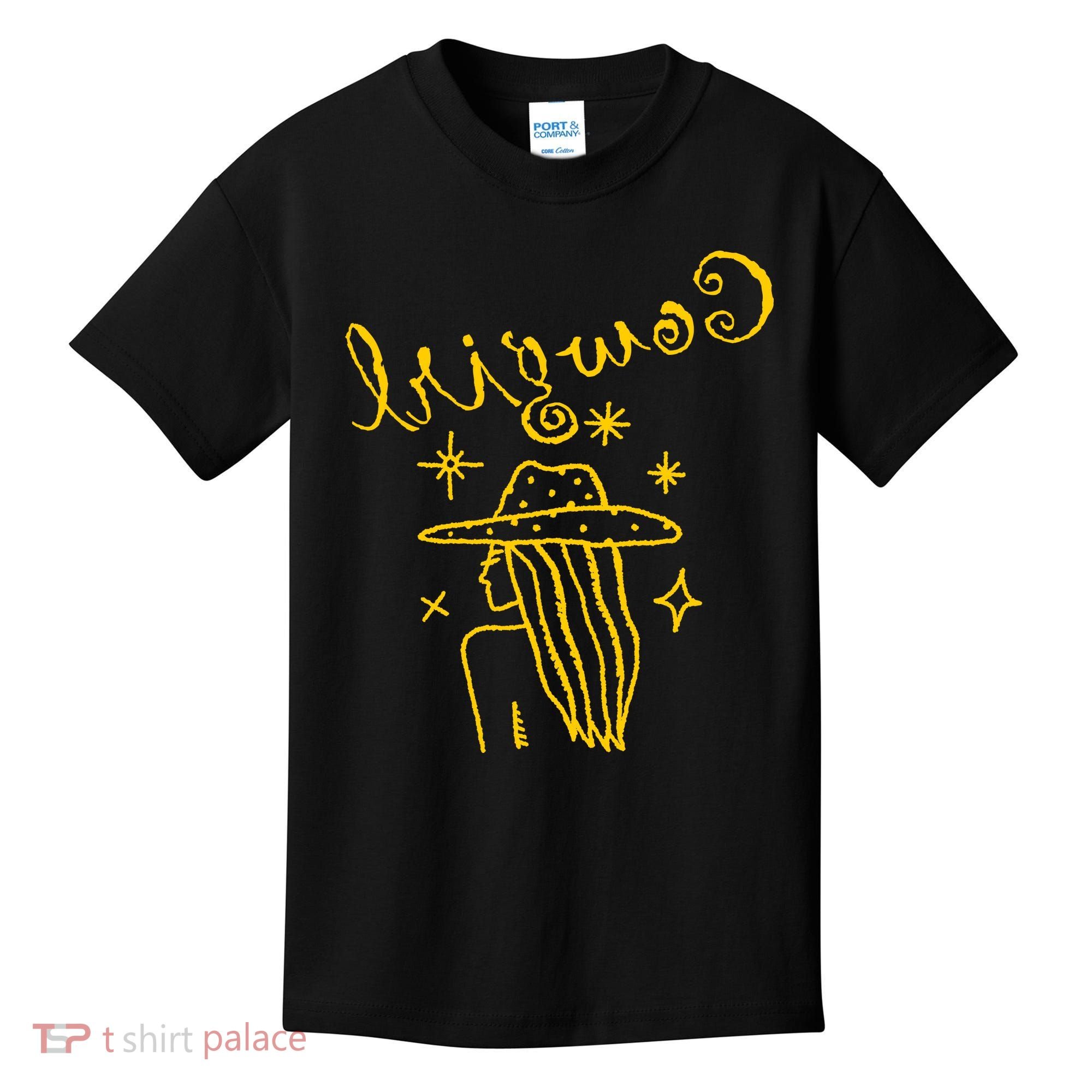 Reverse Cowgirl Script Stars Logo Kids T-Shirt