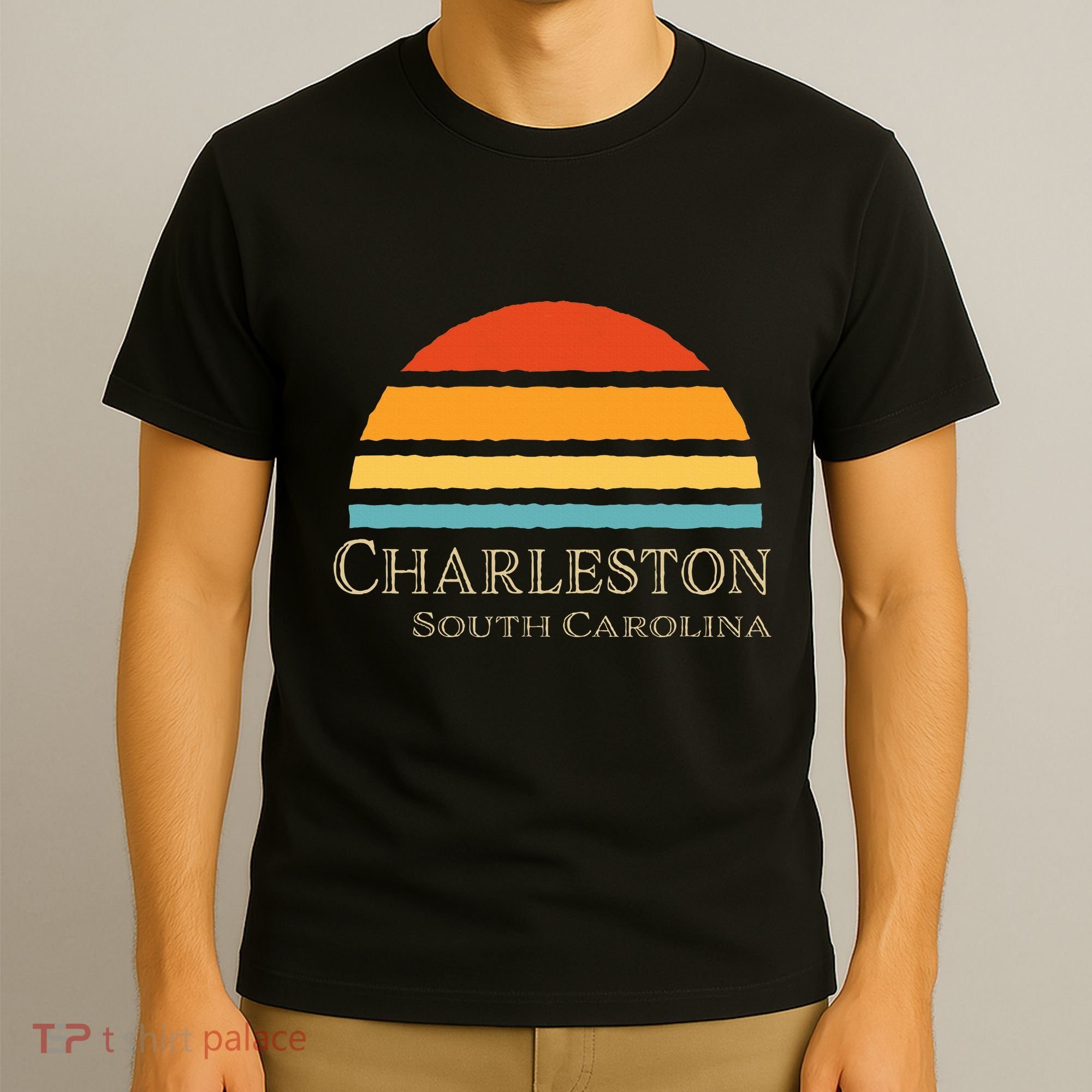 Retro Charleston South Carolina T-Shirt