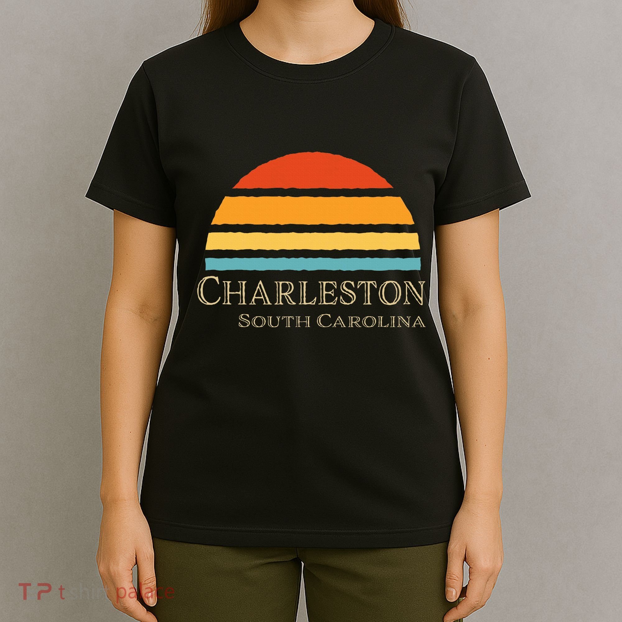 Retro Charleston South Carolina T-Shirt