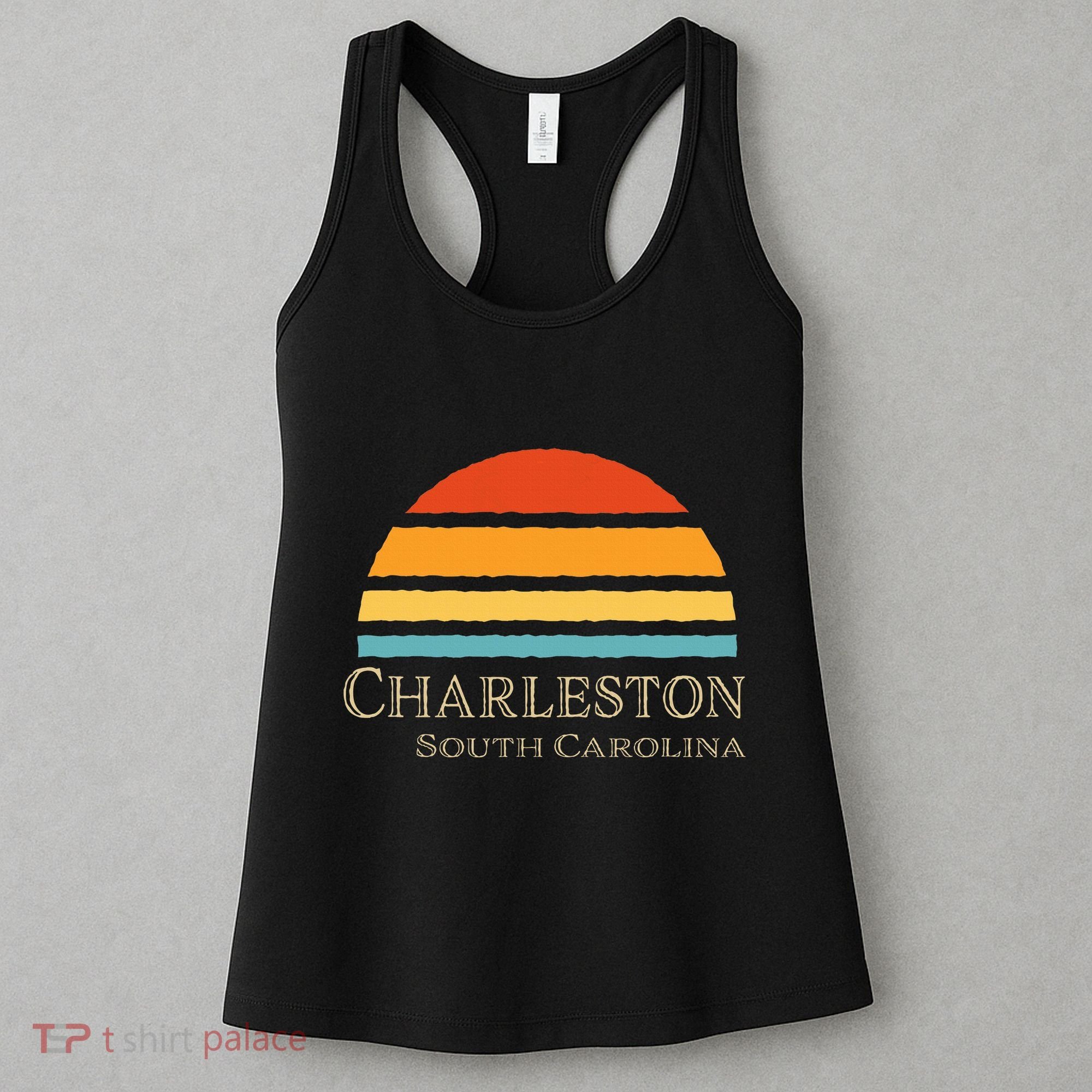 Retro Charleston South Carolina Women's Tank Top