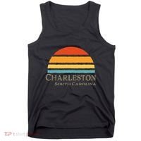 Retro Charleston South Carolina Tank Top thumb 0