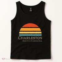 Retro Charleston South Carolina Tank Top thumb 2