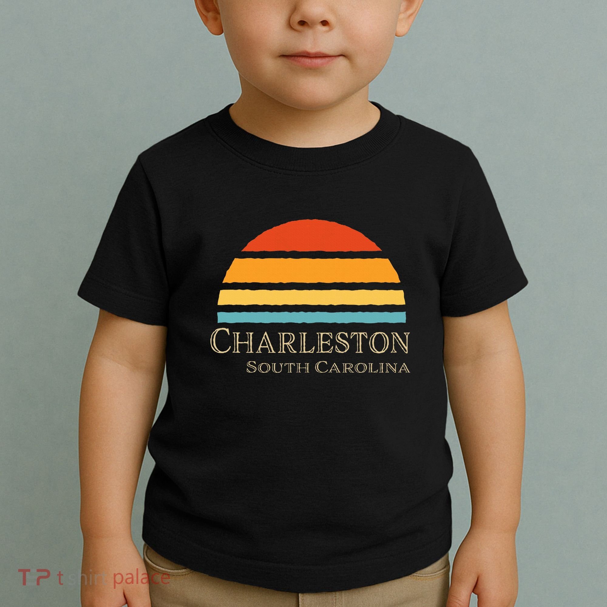 Retro Charleston South Carolina Toddler T-Shirt