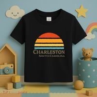 Retro Charleston South Carolina Toddler T-Shirt thumb 3