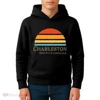 Retro Charleston South Carolina Kids Hoodie thumb 4