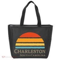 Retro Charleston South Carolina Tote Bag thumb 0