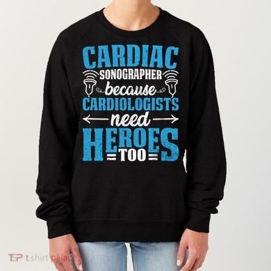 Rdcs Cardiac Sonographer Ultrasound Tech Technician Novelty Gift Women's Sweatshirt
