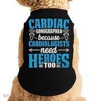 Rdcs Cardiac Sonographer Ultrasound Tech Technician Novelty Gift Doggie Tank thumb 0