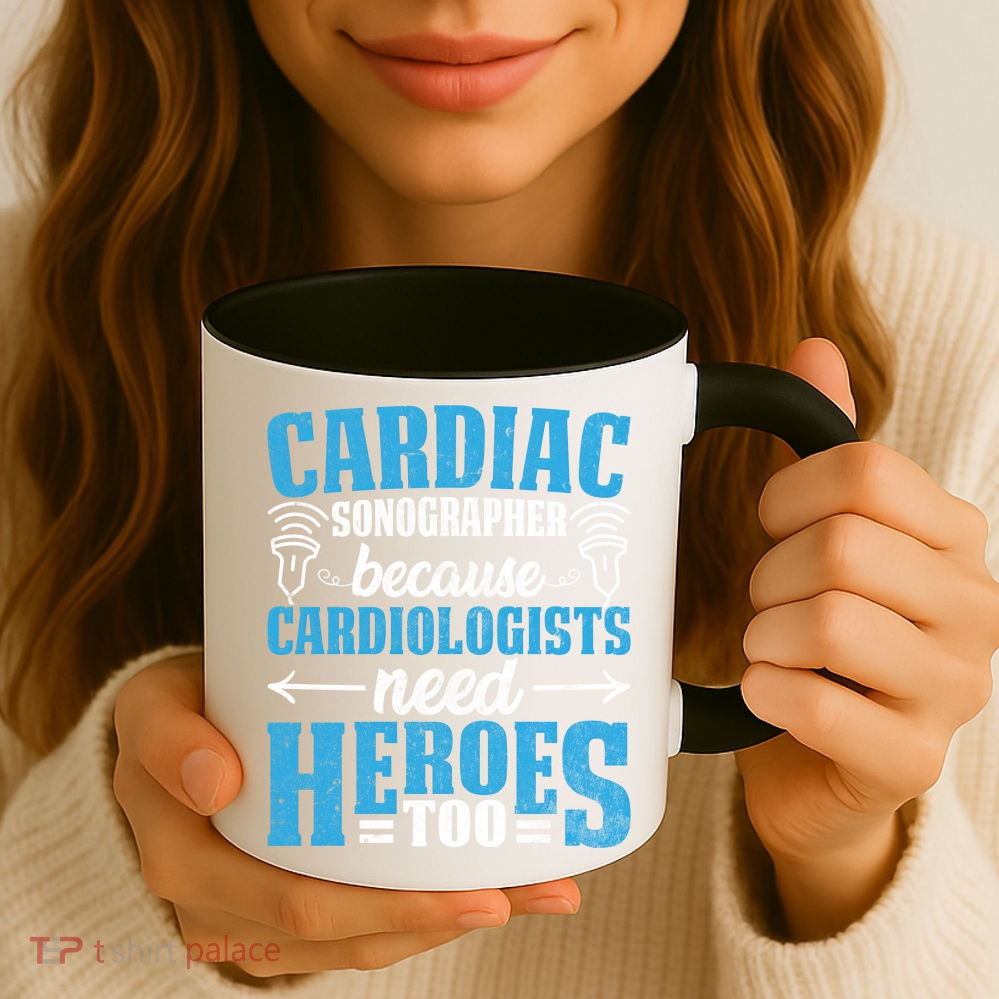 Rdcs Cardiac Sonographer Ultrasound Tech Technician Novelty Gift Coffee Mug
