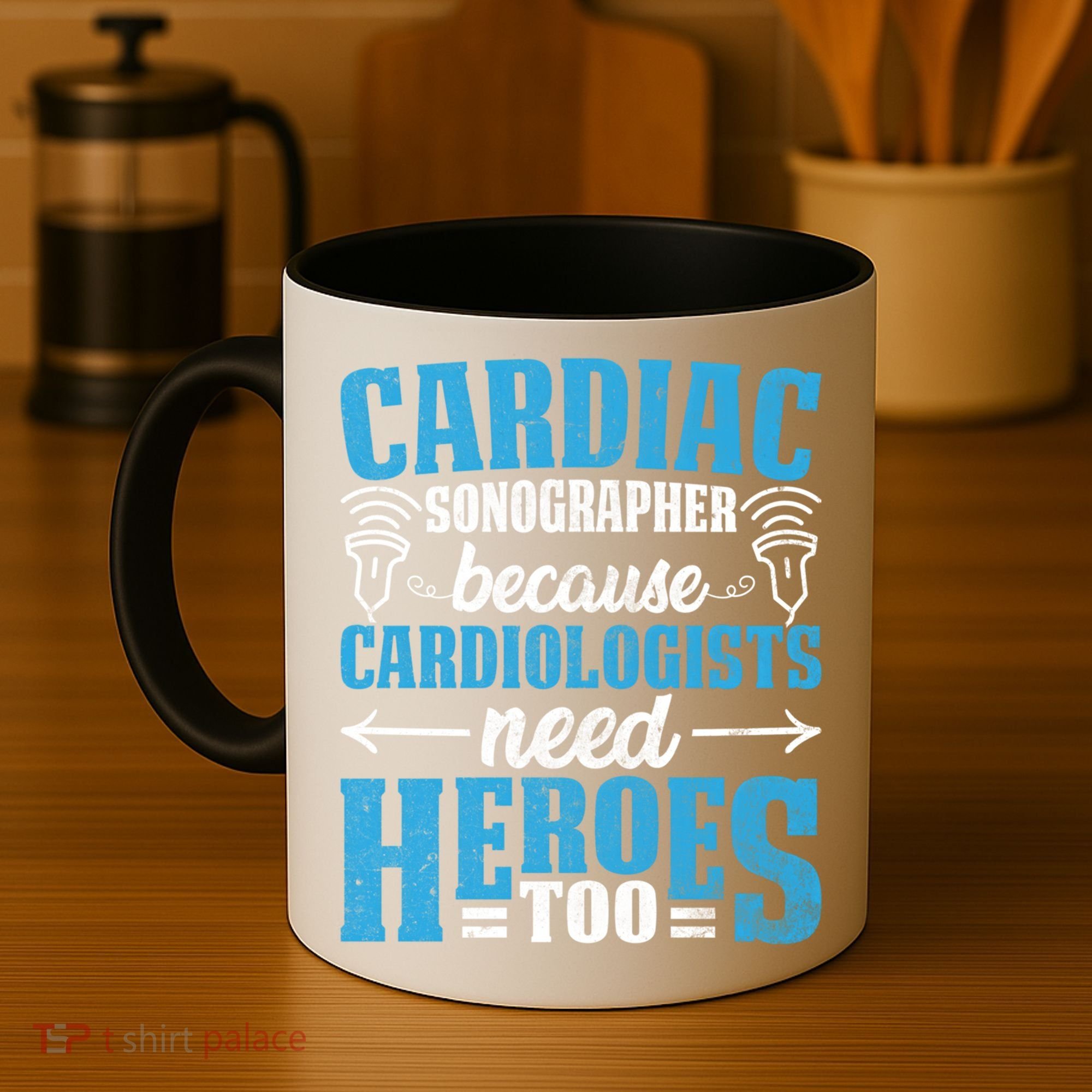 Rdcs Cardiac Sonographer Ultrasound Tech Technician Novelty Gift Coffee Mug