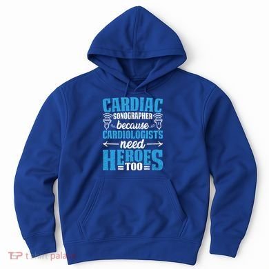Rdcs Cardiac Sonographer Ultrasound Tech Technician Novelty Gift Hoodie