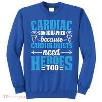 Rdcs Cardiac Sonographer Ultrasound Tech Technician Novelty Gift Sweatshirt thumb 0