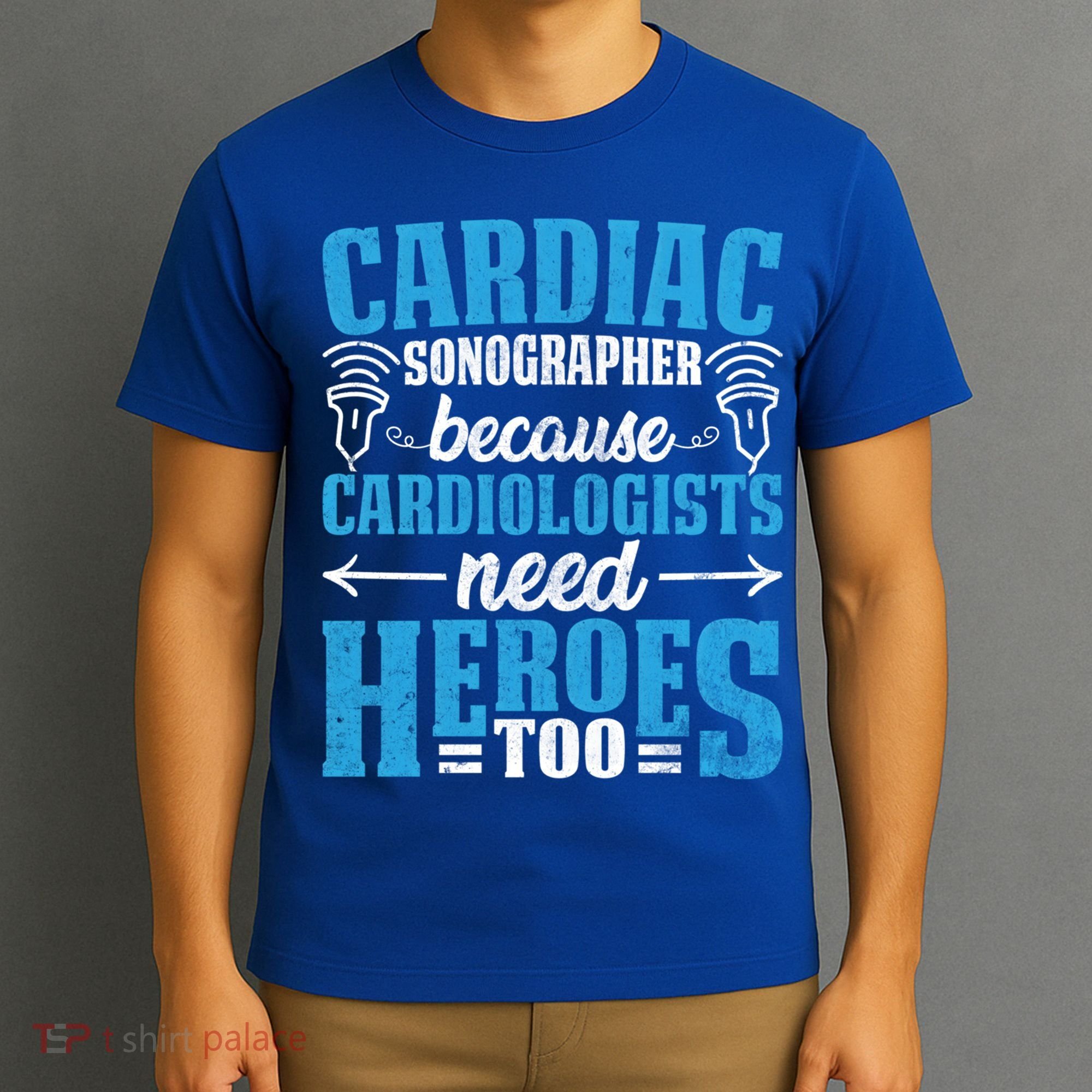 Rdcs Cardiac Sonographer Ultrasound Tech Technician Novelty Gift T-Shirt