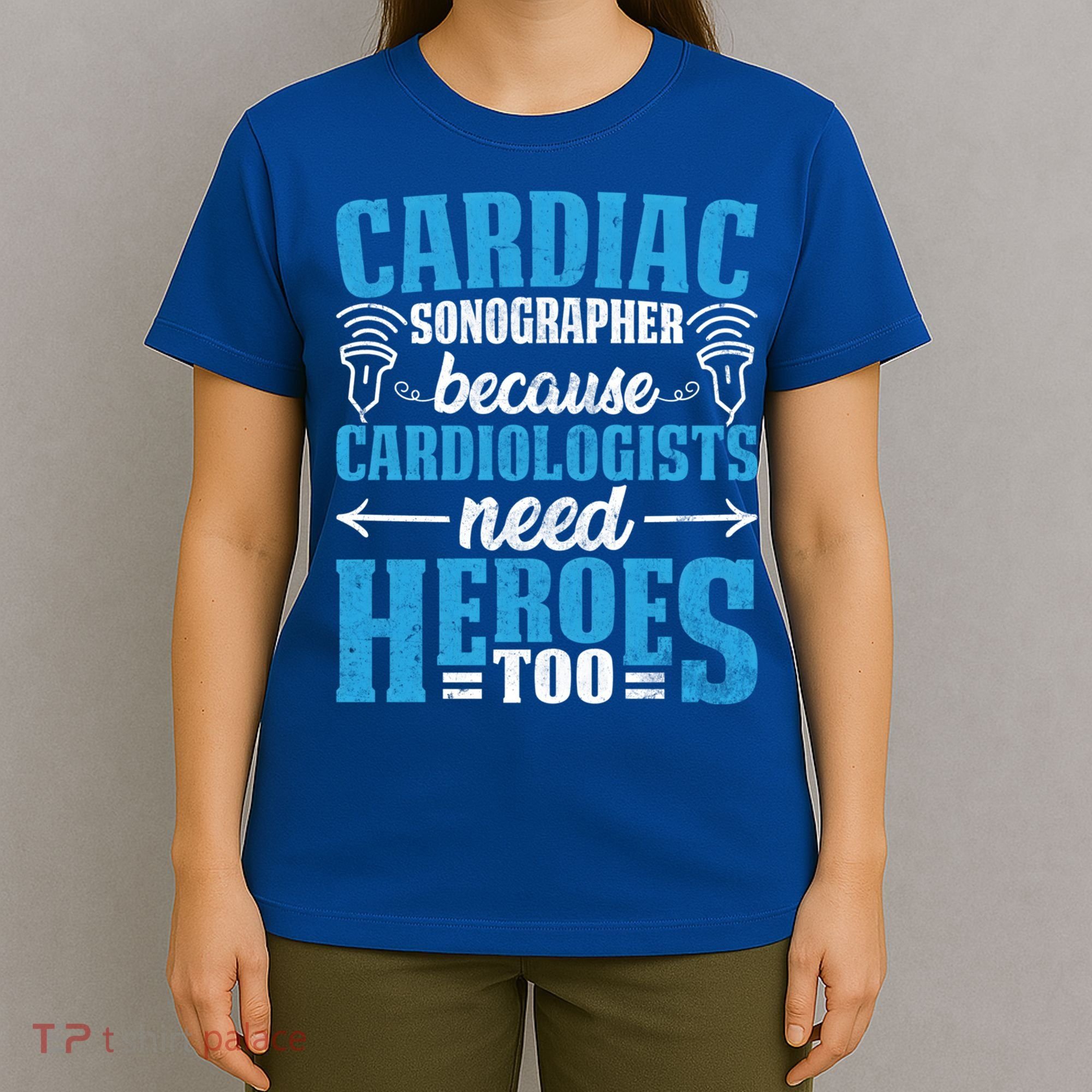 Rdcs Cardiac Sonographer Ultrasound Tech Technician Novelty Gift T-Shirt