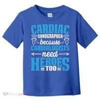 Rdcs Cardiac Sonographer Ultrasound Tech Technician Novelty Gift Toddler T-Shirt thumb 0
