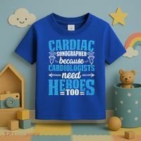 Rdcs Cardiac Sonographer Ultrasound Tech Technician Novelty Gift Toddler T-Shirt thumb 3