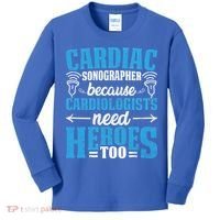 Rdcs Cardiac Sonographer Ultrasound Tech Technician Novelty Gift Kids Long Sleeve Shirt thumb 0