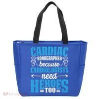 Rdcs Cardiac Sonographer Ultrasound Tech Technician Novelty Gift Tote Bag thumb 0