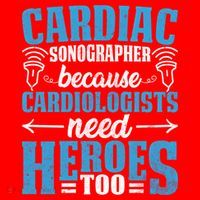 Rdcs Cardiac Sonographer Ultrasound Tech Technician Novelty Gift Santa Hat thumb 1