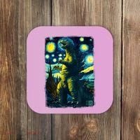 Retro Classic Starry Night Legendary Japanese Kaiju Coaster thumb 0