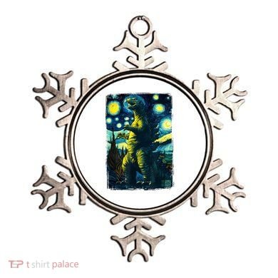 Retro Classic Starry Night Legendary Japanese Kaiju Ornament