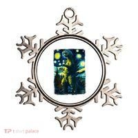 Retro Classic Starry Night Legendary Japanese Kaiju Ornament thumb 0