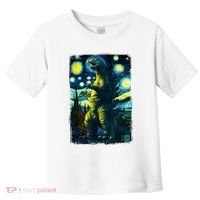 Retro Classic Starry Night Legendary Japanese Kaiju Toddler T-Shirt thumb 0