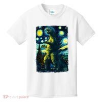Retro Classic Starry Night Legendary Japanese Kaiju Kids T-Shirt thumb 0