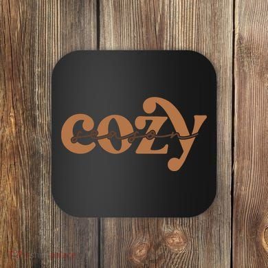 Retro Cozy Season Coaster