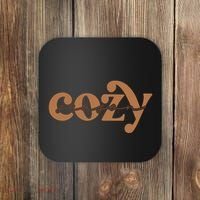 Retro Cozy Season Coaster thumb 0