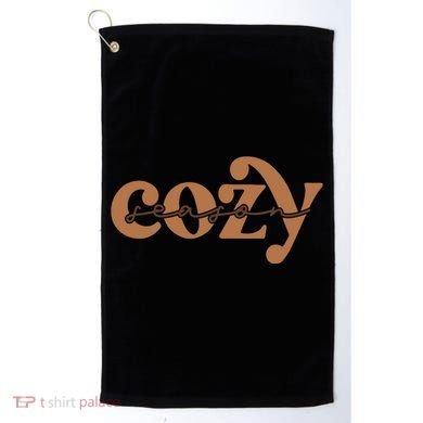Retro Cozy Season Golf Towel