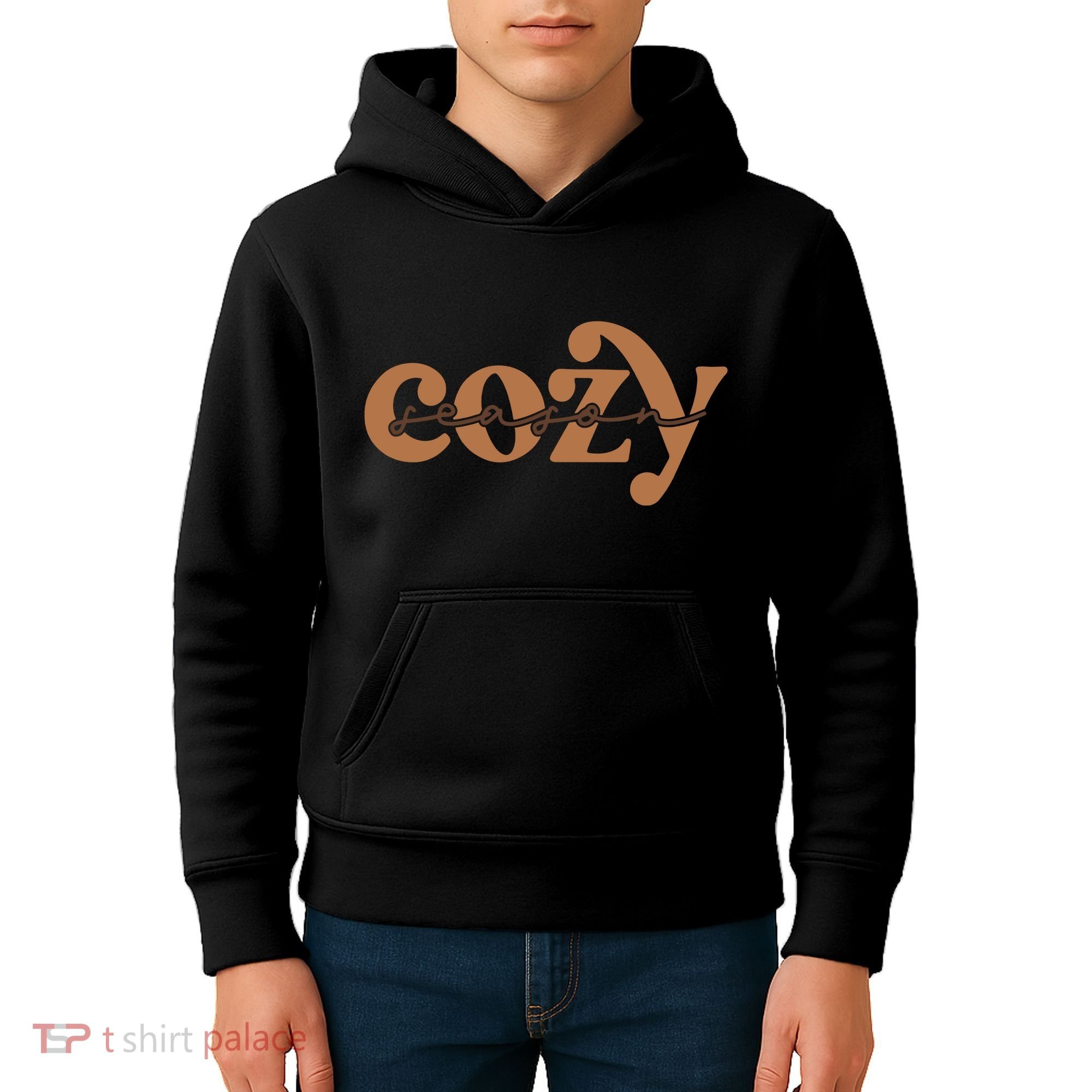 Retro Cozy Season Kids Hoodie