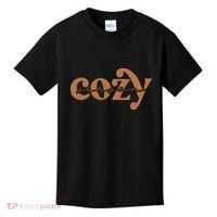 Retro Cozy Season Kids T-Shirt thumb 0