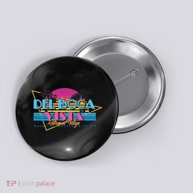Retro City Summer Trip Button