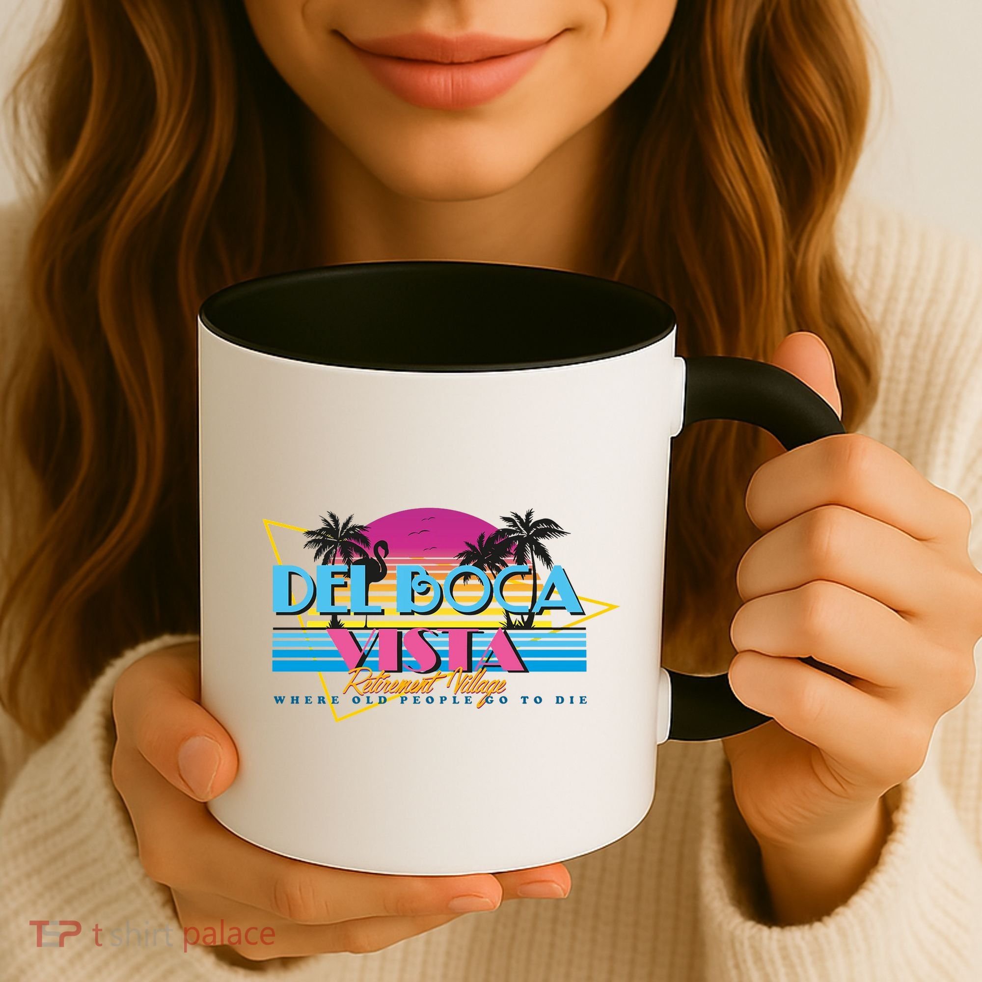 Retro City Summer Trip Coffee Mug