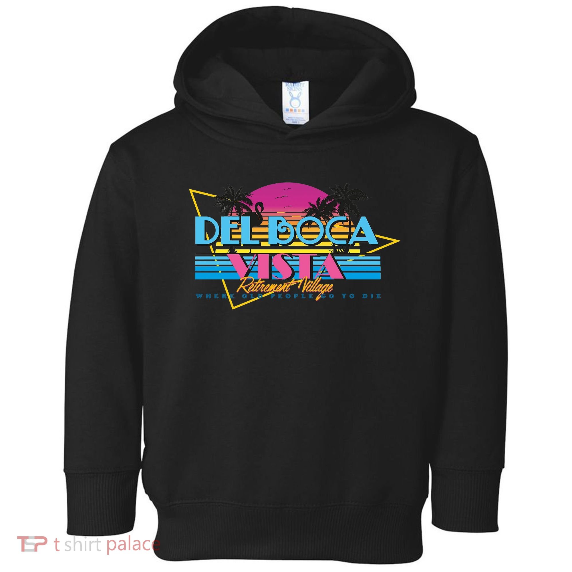 Retro City Summer Trip Toddler Hoodie