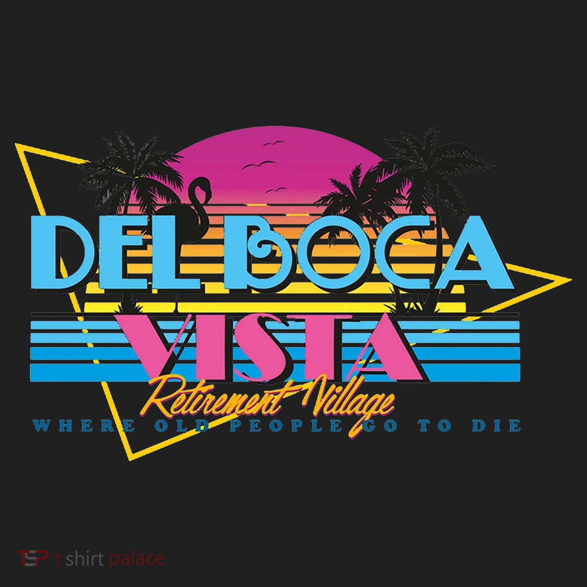 Retro City Summer Trip Golf Towel