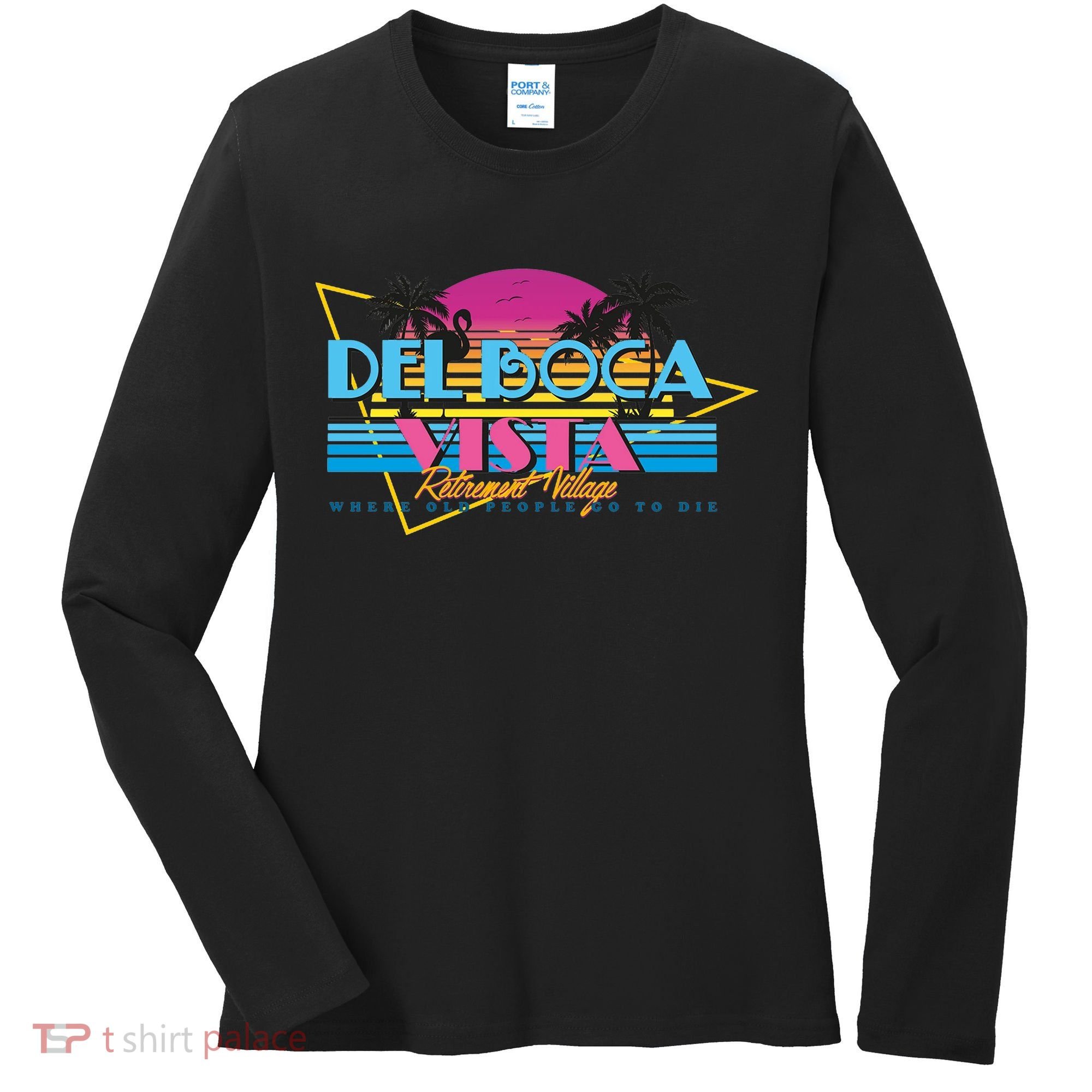 Retro City Summer Trip Women's Long Sleeve Shirt