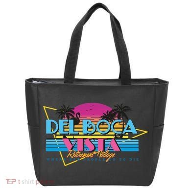 Retro City Summer Trip Tote Bag